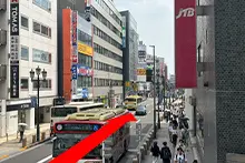 JR八王子駅からの道順-2