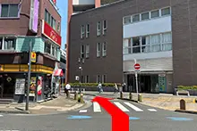JR八王子駅からの道順-4