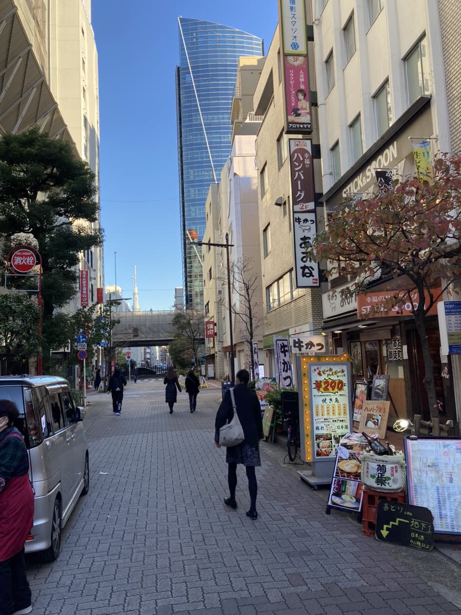 JR上野駅からの道順-5