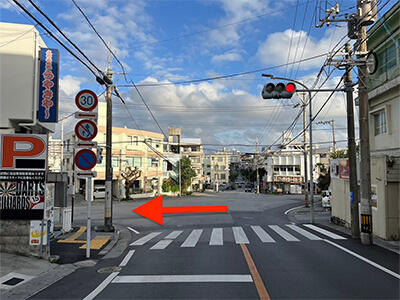 屋富祖通りからの道順-4