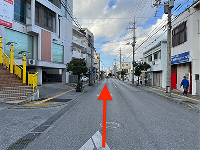 屋富祖通りからの道順-5