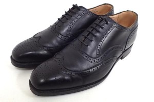 トリッカーズ Tricker's ウイングチップレザーシューズ