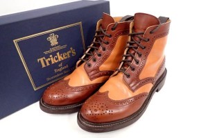 Tricker's トリッカーズ L5676 カントリーブーツ ウイングチップ