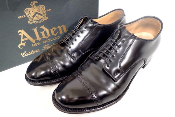 名作❗️《Alden》56251 コードバン　7B/D 付属品有り