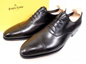 0713_JOHN LOBB ジョンロブ PHILIPⅡ フィリップⅡ パンチドキャップトゥレザーシューズ