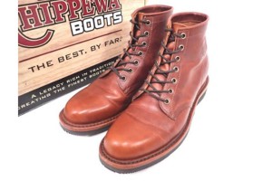 チペワ(CHIPPEWA) 90047 プレーントゥレザーブーツ