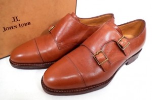 0924_ジョンロブ(JOHN LOBB) WILLIAM ウィリアム ダブルモンクレザーシューズ