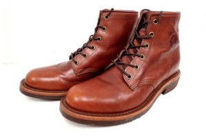 チペワ(CHIPPEWA) 97062 6PLAIN BOOT タンレネゲード プレーントゥレザーブーツ