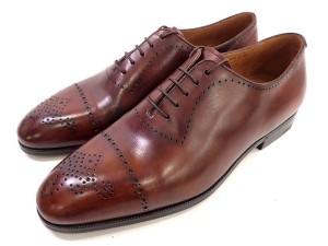 0209_ベルルッティ(Berluti) パーフォレーション キャップトゥレザーシューズ