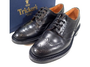 0402_トリッカーズ(Trickers) バートン(BOURTON) ウィングチップレザーシューズ