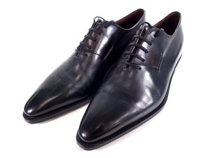 0430_サントーニ(Santoni) ホールカットレザーシューズ