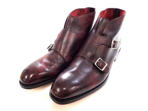 0501_ジョンロブ(John Lobb) デビー(DEBEE) ダブルモンクストラップレザーシューズ